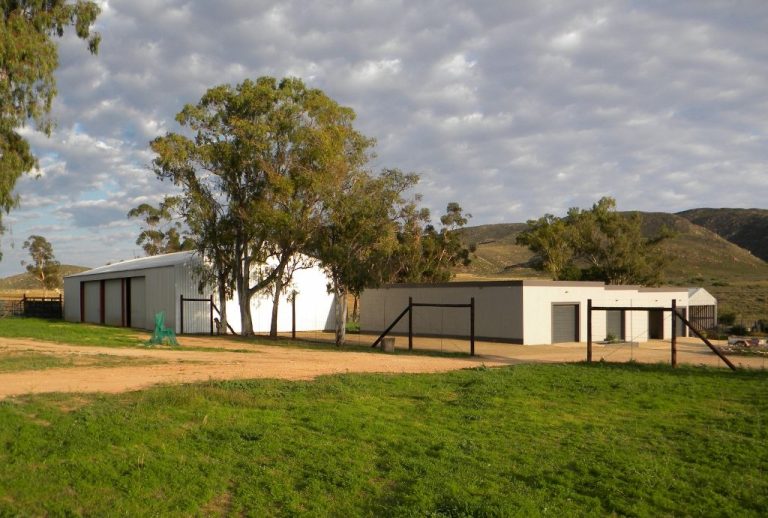 shed and outbuildings